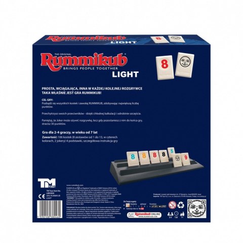 Gra rummikub light