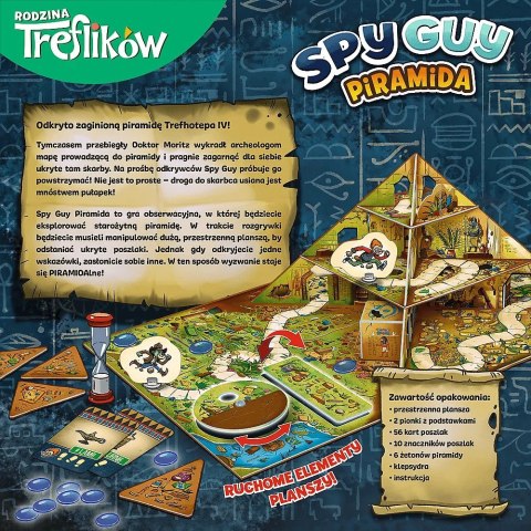 Gra spy guy piramida