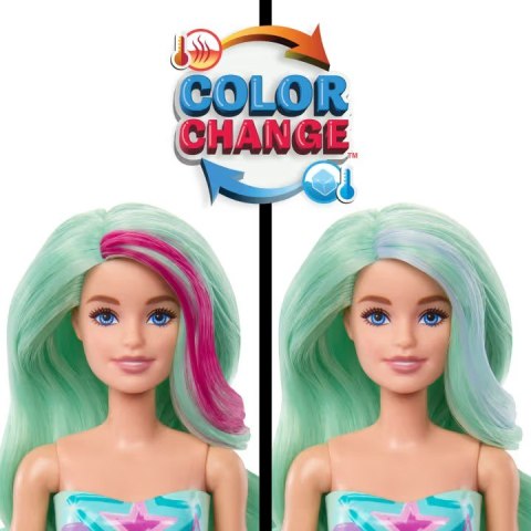 Lalka barbie color reveal morska syrenka mix