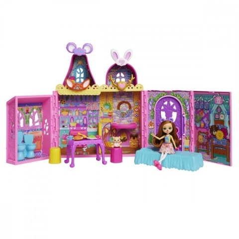 Lalka enchantimals domek przyjaźni z meblami i akcesoriami