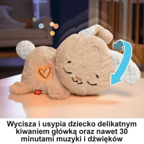 Przytulanka sensimals Śpiący króliczek usypiacz-uspokajacz