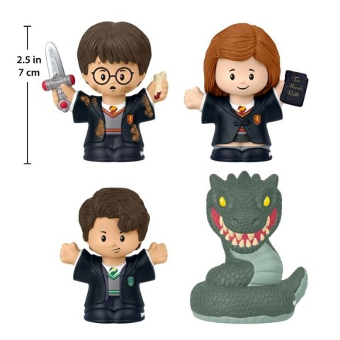 Zestaw figurek little people harry potter 4-pak komnata tajemnic