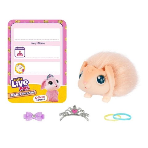 Zestaw little live pets mama surprise króliki