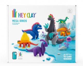 Masa plastyczna hey clay zestaw mega dinozaury