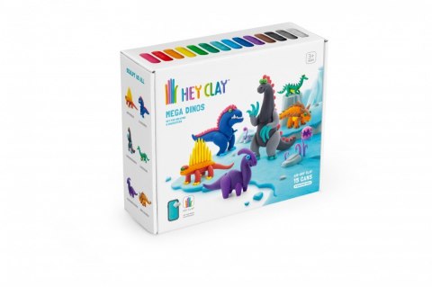 Masa plastyczna hey clay zestaw mega dinozaury