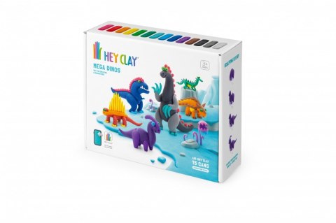 Masa plastyczna hey clay zestaw mega dinozaury
