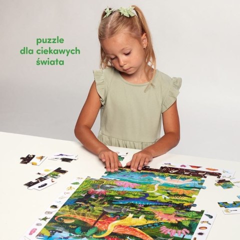 Puzzle obserwacyjne - dinozaury