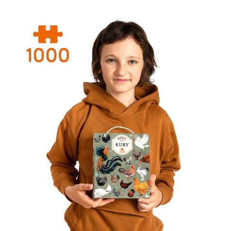 Puzzle puzzlove kury 1000 elementów