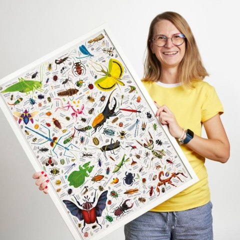 Puzzle puzzlove owady 1000 elementów