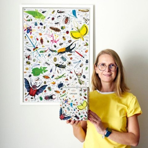 Puzzle puzzlove owady 1000 elementów