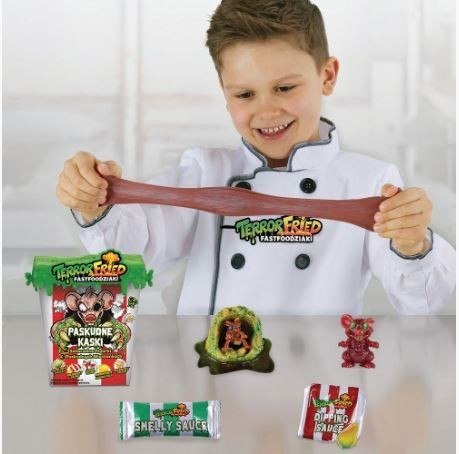 Zestaw figurek terror fried paskudne kąski