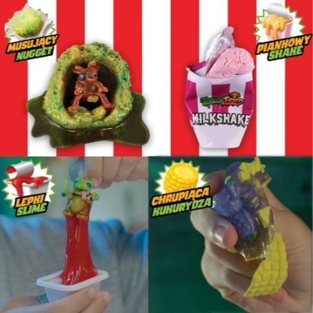Zestaw figurek terror fried paskudne kąski