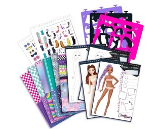 Zestaw projekt moda - szkicownik