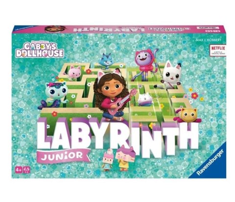 Gra labirynt junior koci domek gabi