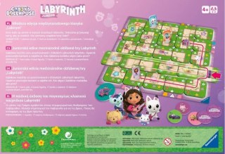 Gra labirynt junior koci domek gabi