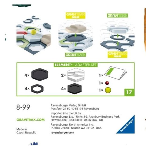 Gravitrax junior dodatek adapter