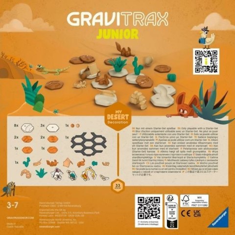 Gravitrax junior zestaw uzupełniający pustynia