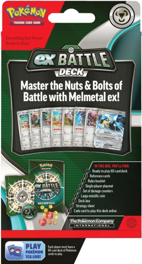Karty ex battle deck melmetal ex