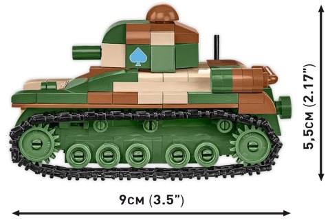 Klocki wwii renault r-35 258 klocków