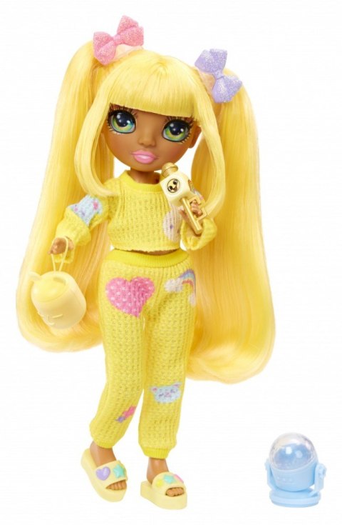 Lalka rainbow high junior pj party, sunny yellow