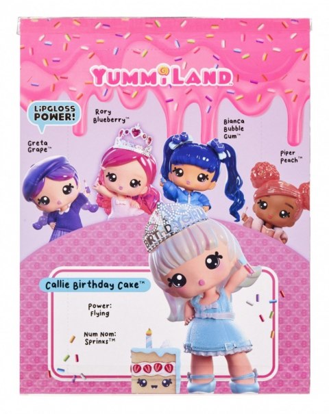 Lalka yummiland large lipgloss pet, callie birthday cake