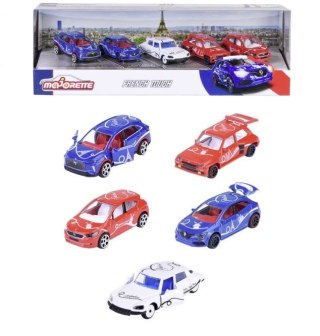 Zestaw pojazdów majorette french touch 5 pack