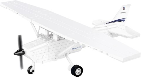 Cobi klocki cessna 172 skyhawk 160 klocków biała