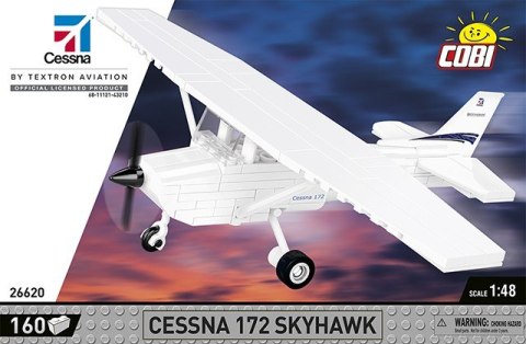 Cobi klocki cessna 172 skyhawk 160 klocków biała