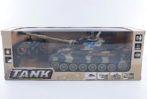 Czołg r/c światło dźwięk