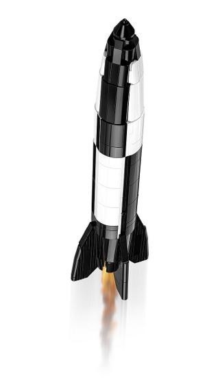 Klocki rakieta v2 560 elementów