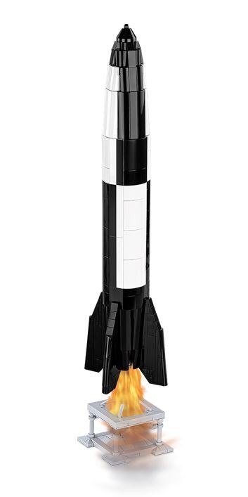 Klocki rakieta v2 560 elementów