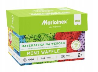 Klocki waffle mini - matematyka na wesoło 444 elementów
