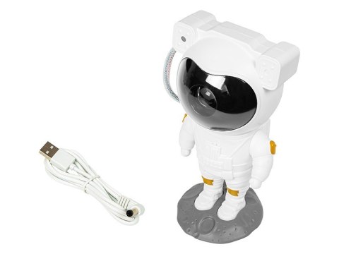 Lampka nocna projektor gwiazd astronauta skyshow