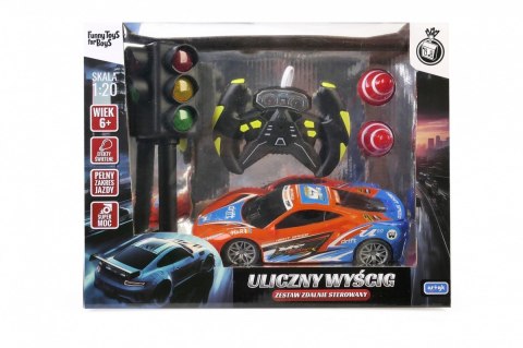 Auto r/c z akcesoriami