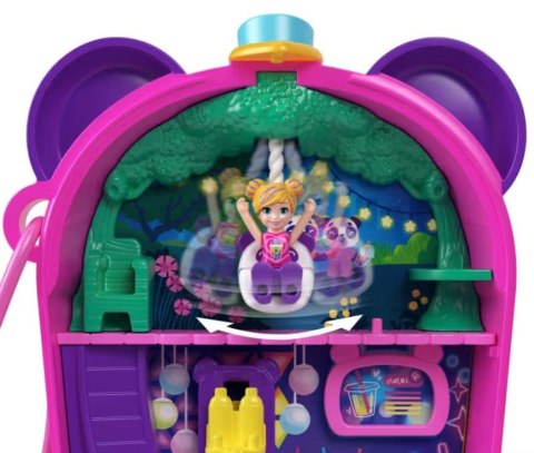 Figurki polly pocket bubble tea panda zestaw kompaktowy