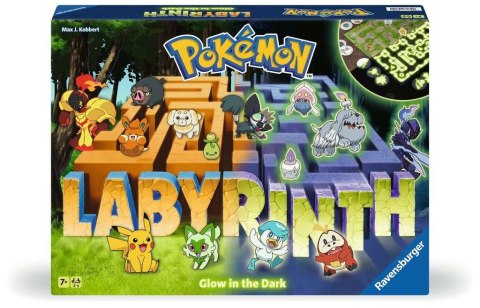 Gra labyrinth pokemon Świecący w ciemności