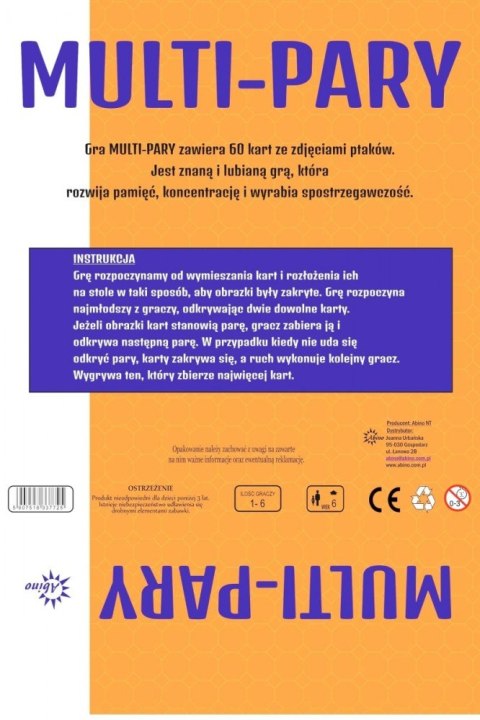 Gra multi pary - ptaki