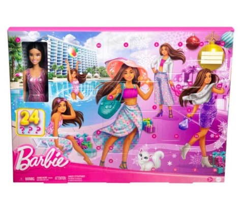 Kalendarz adwentowy barbie