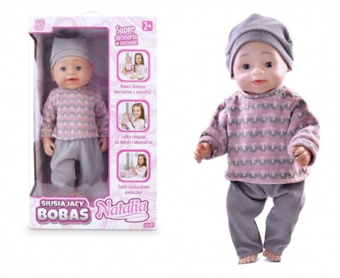 Lalka natalia bobas siusiający 43 cm