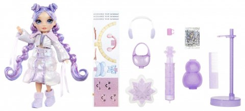 Lalka rainbow high winter wonderland violet