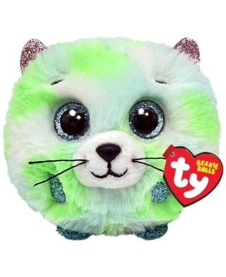 Maskotka ty beanie balls kot zielony