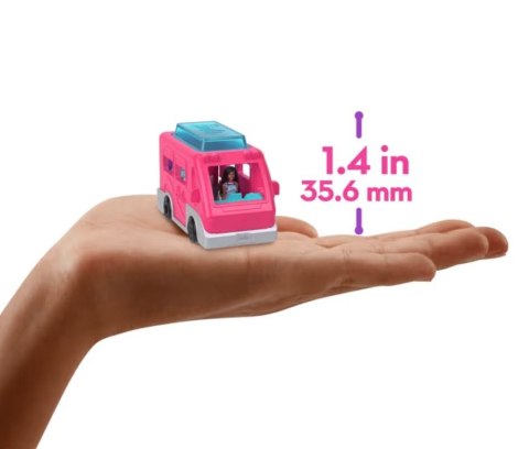 Pojazd barbie mini barbieland, kamper