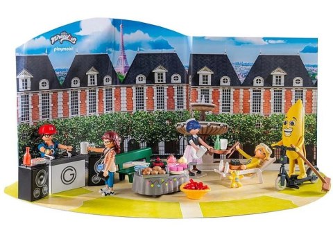 Zestaw figurek miraculum 71344 piknik w paryżu - kalendarz adwentowy