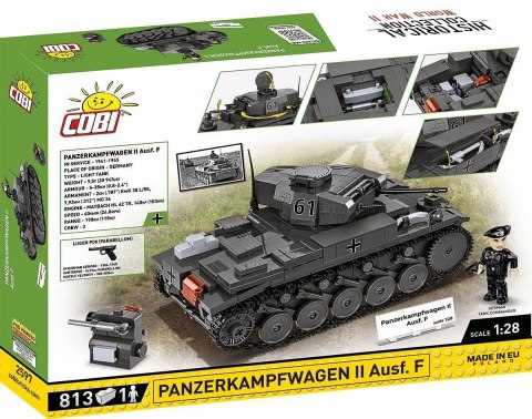 Klocki czołg panzerkampfwagen ii 813 klocków