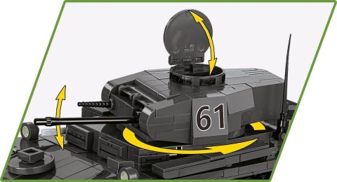 Klocki czołg panzerkampfwagen ii 813 klocków