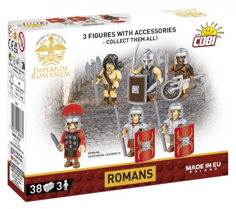 Klocki imperium romanum - rzymianie 3 figurki