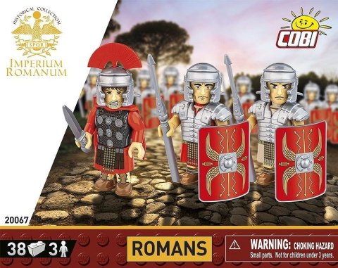Klocki imperium romanum - rzymianie 3 figurki