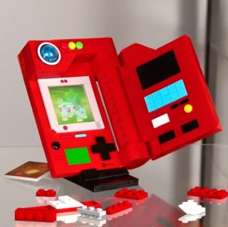 Klocki konstrukcyjne pokemon pokedex z kanto