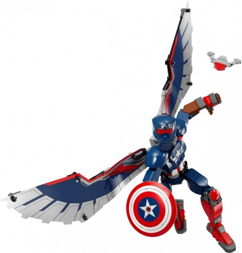 Klocki super heroes 76296 figurka nowego kapitana ameryki