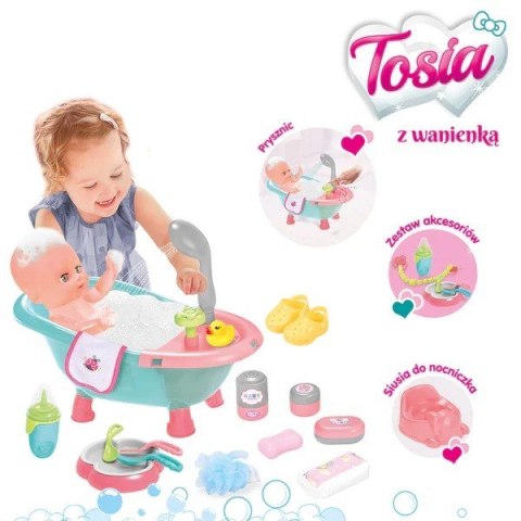 Lalka tosia z wanienką
